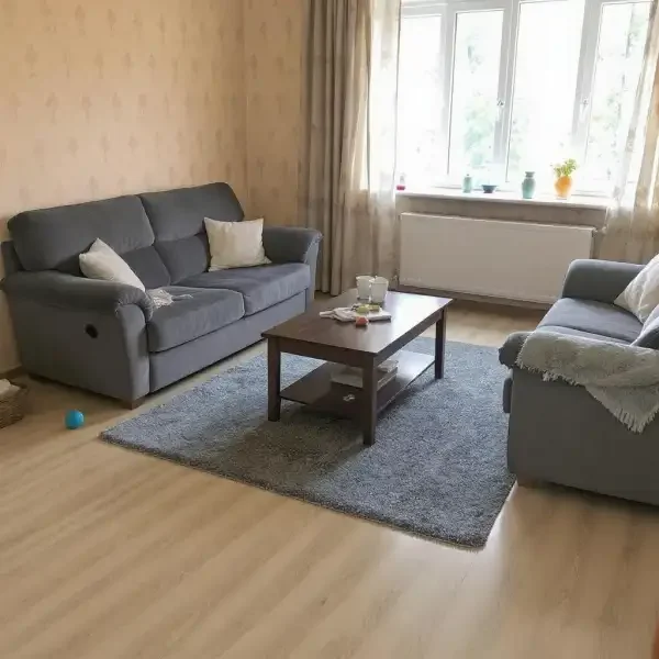 Очистка от шерсти ковра