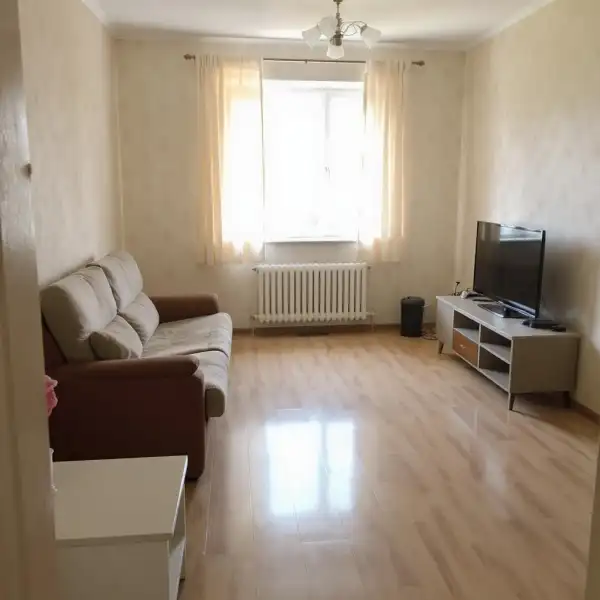 Чистота в двухкомнатной квартире - после уборки